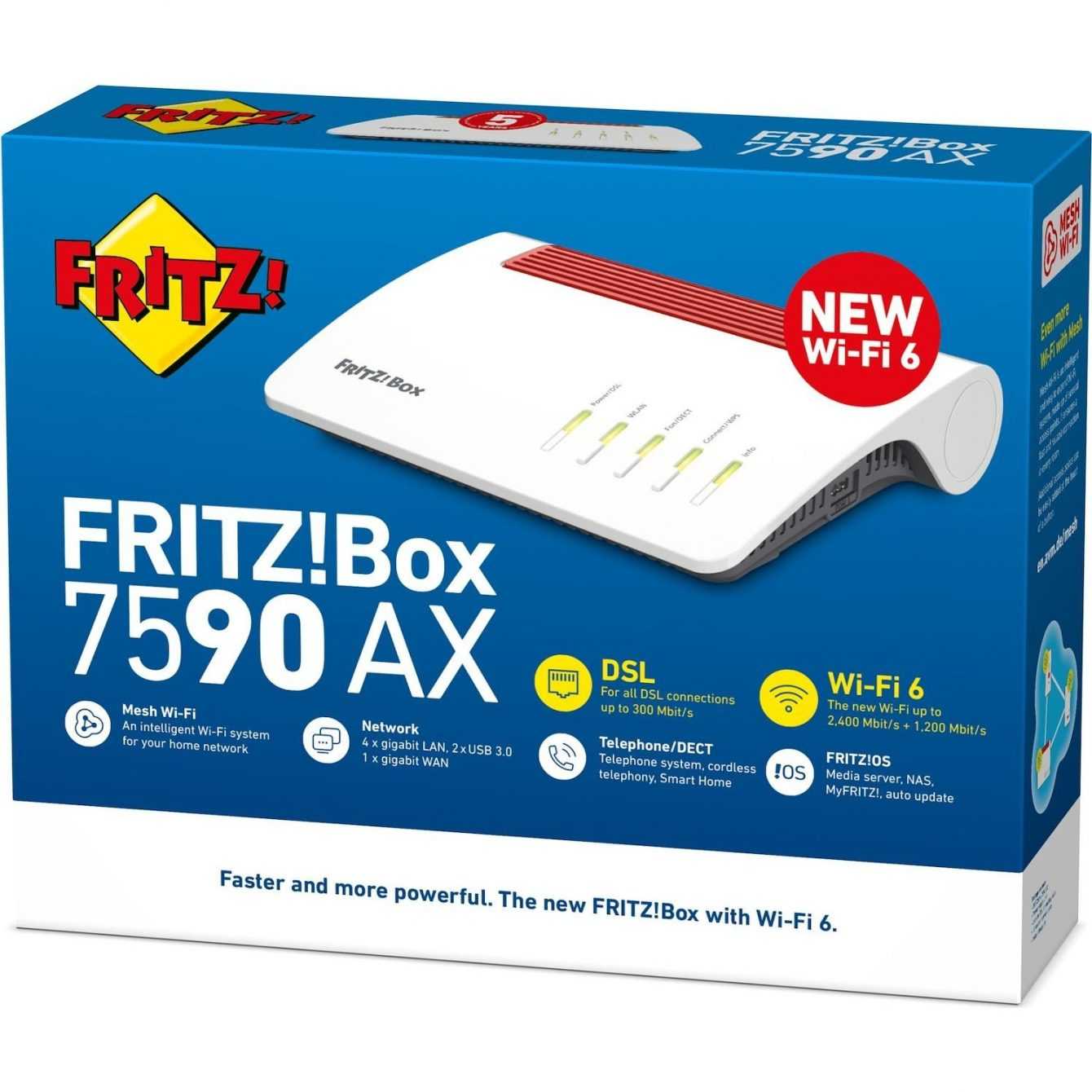 AVM launches FRITZ! Box 7590 AX: top of the range for wireless networks