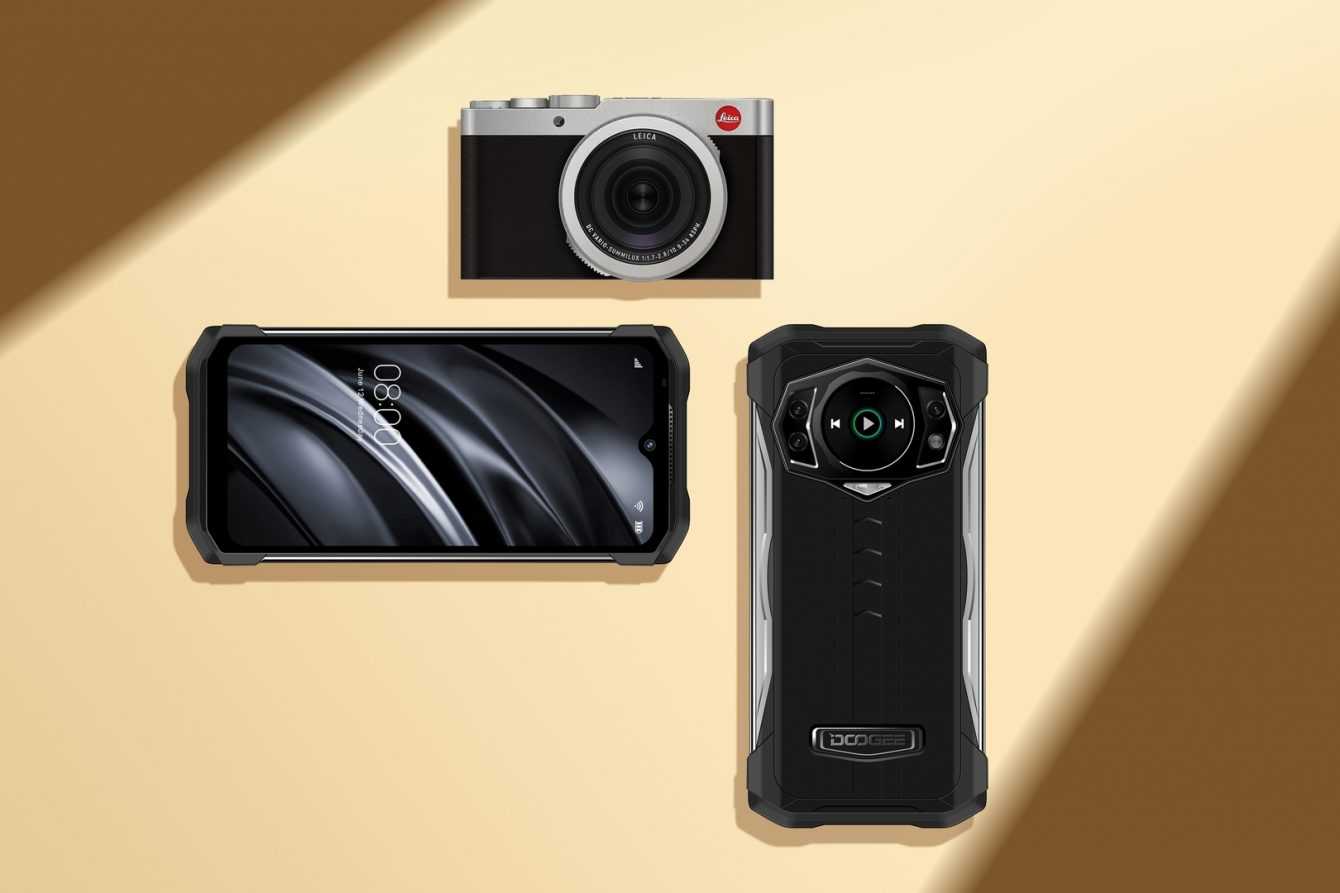 Doogee S98: night vision camera with dual screens