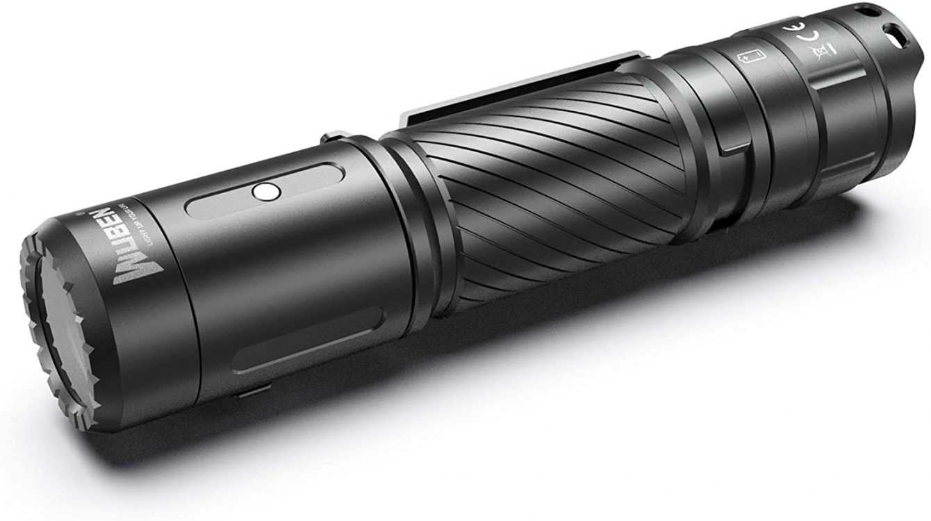 Wuben C3: Waterproof rechargeable LED flashlight with USB-C
