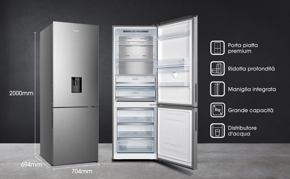 Hisense combined refrigerator review2