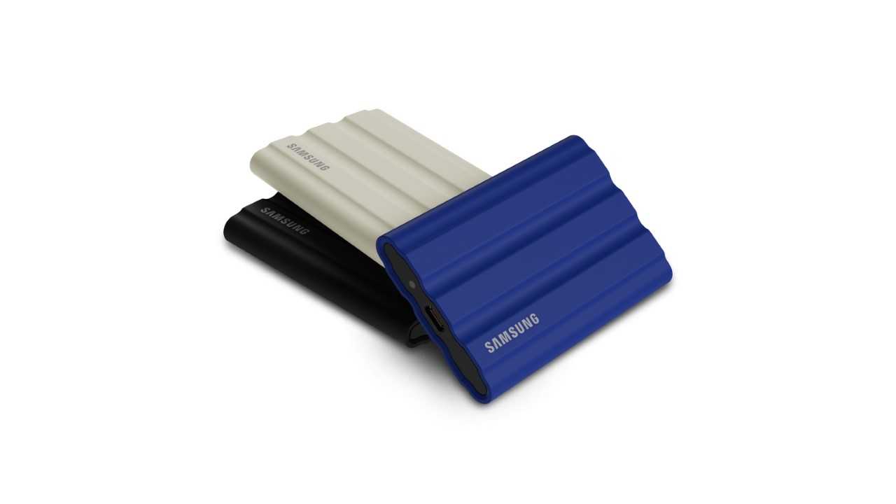 Samsung: Present the Portable SSD T7 Shield