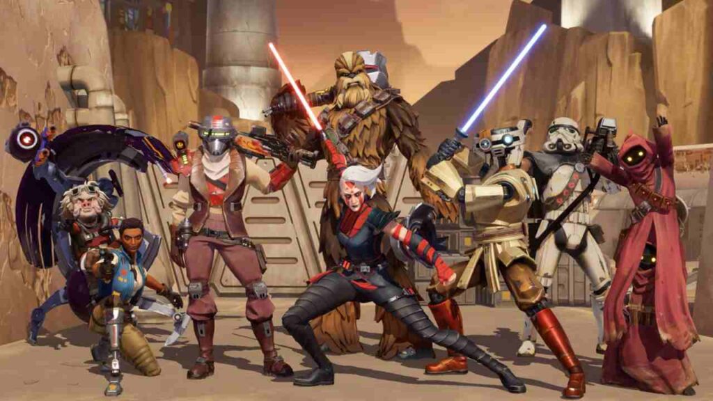 Star Wars Hunters is shown in a very long gameplay VIDEO 2021 12 8 videogiochi.com 1