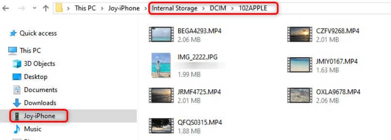 How to transfer photos from iPhone to Windows PC
