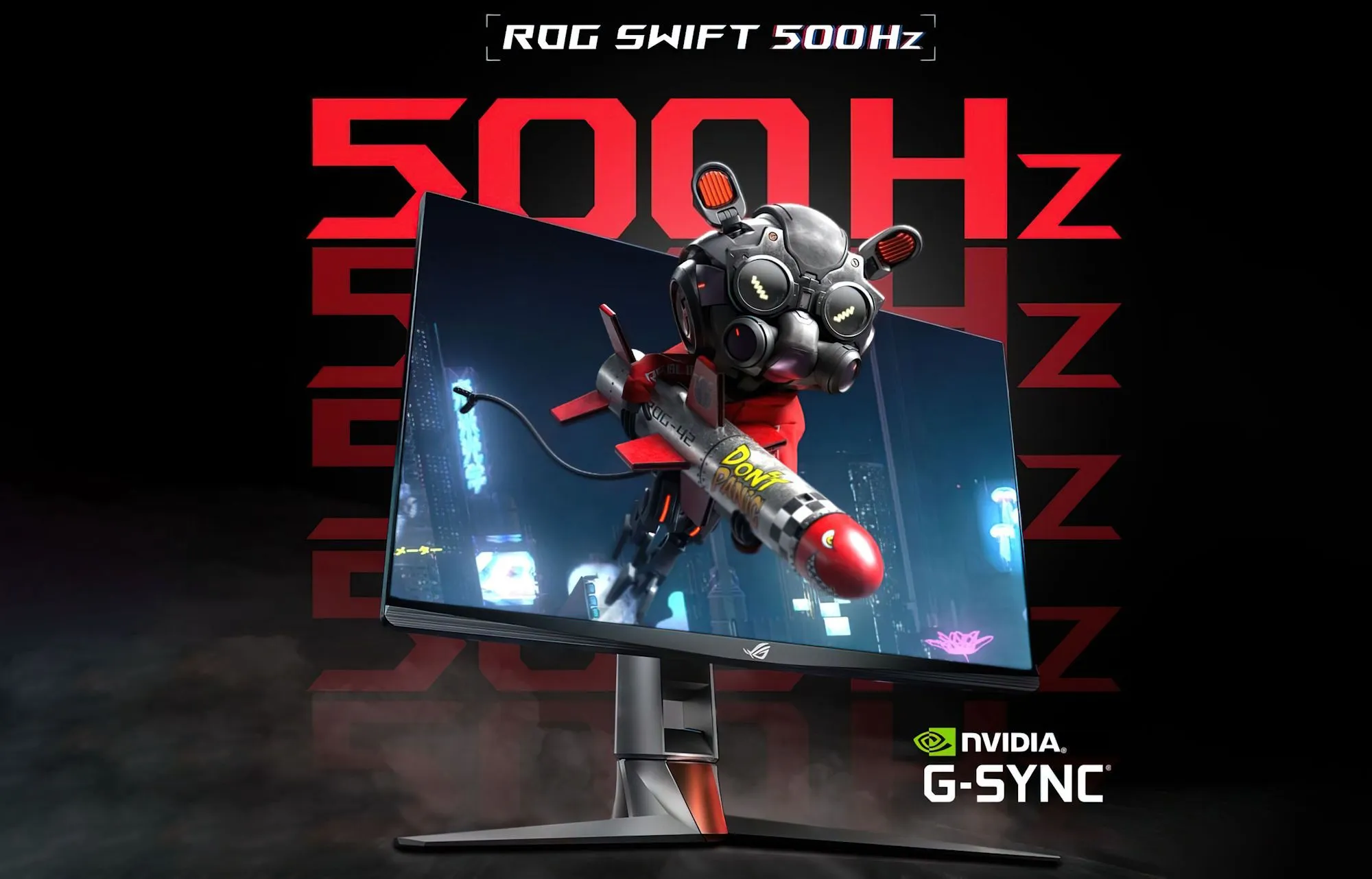 ASUS: presents the ROG Swift Esports monitor at 500 Hz