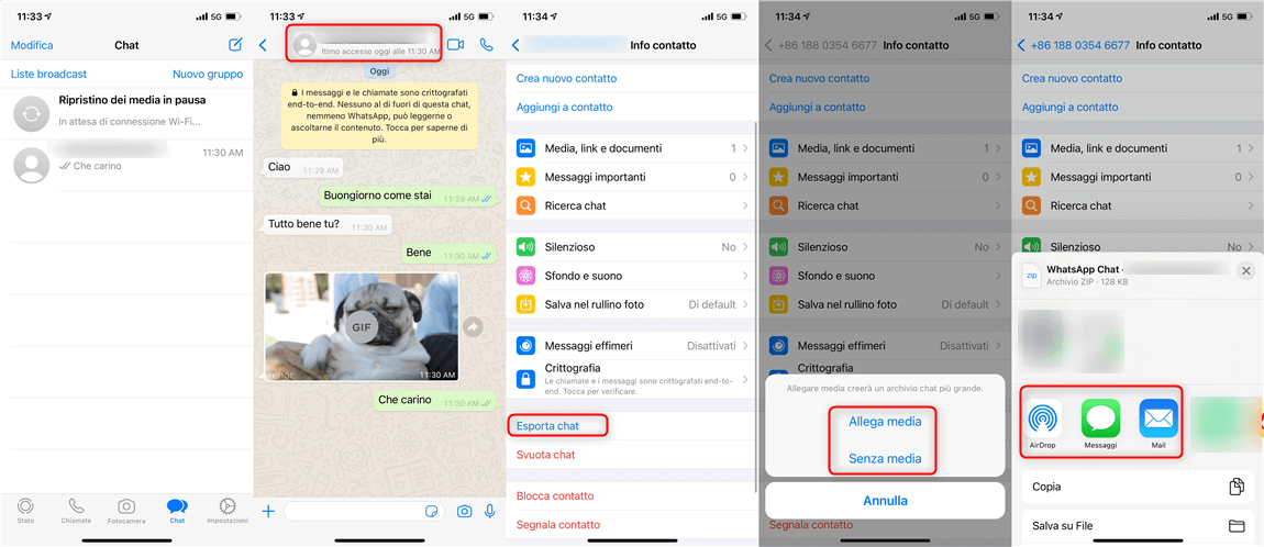 How to export WhatsApp chats to iPhone and Android