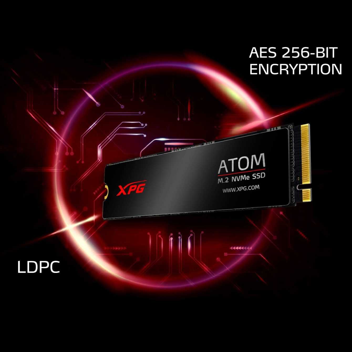 XPG: Introduces the M.2 2280 ATOM 50 Series PCIe SSDs