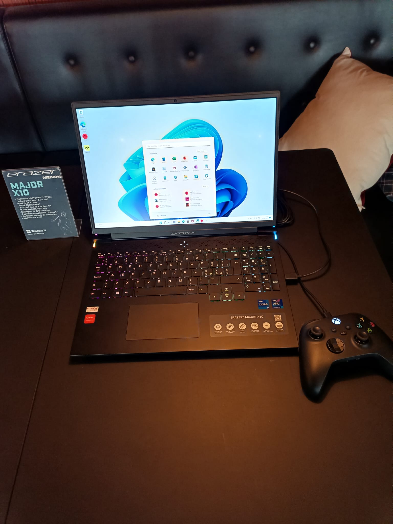 MEDION ERAZER: notebook and desktop PC for gaming