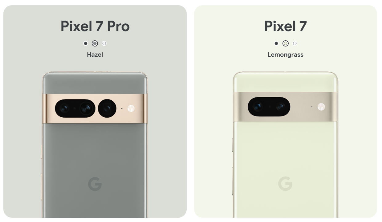 Google Pixel 7 and 7 Pro official: technical characteristics and prices