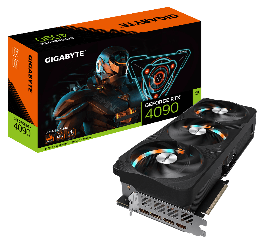 GIGABYTE: top choice for GeForce RTX 4090 video cards