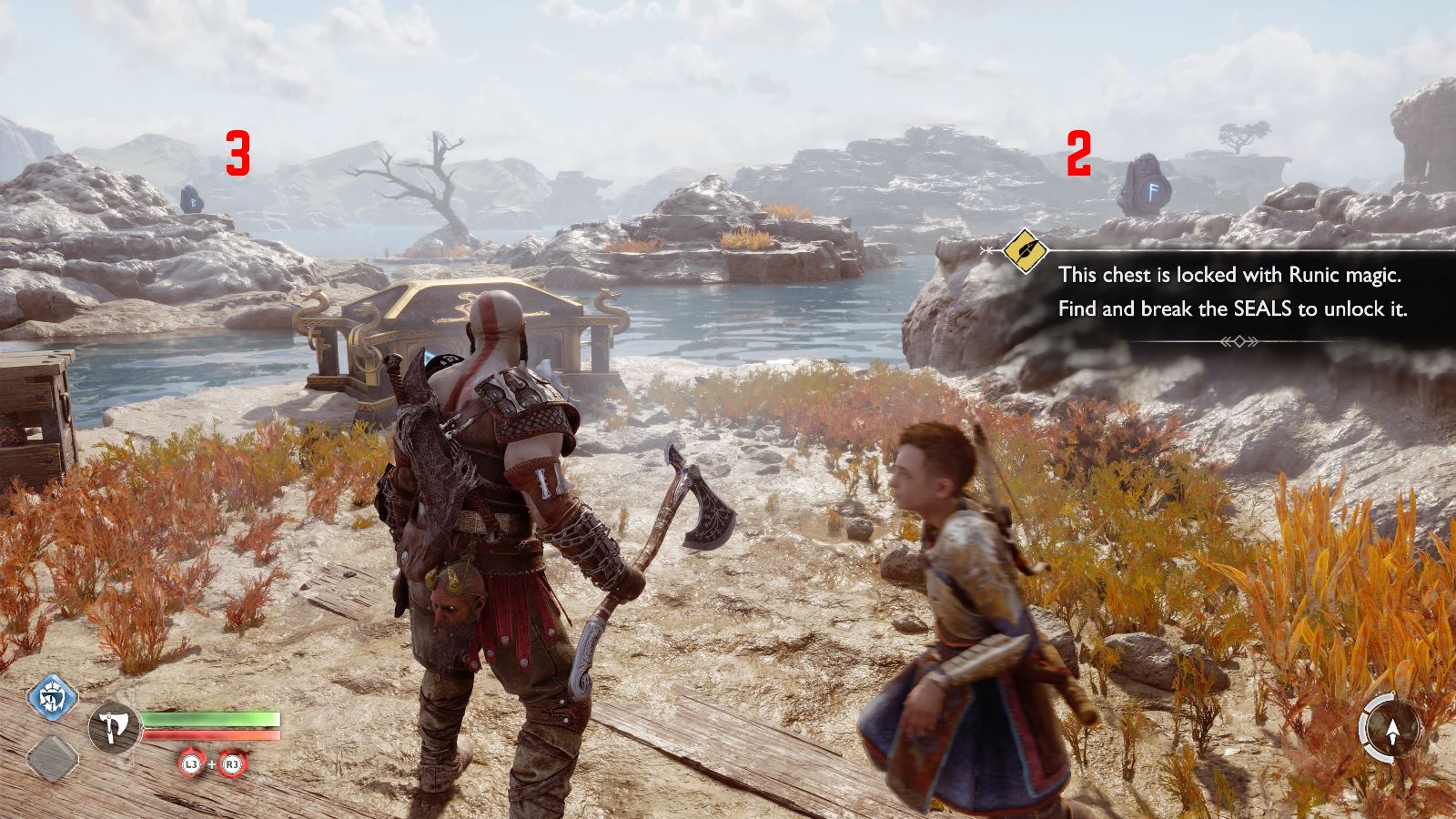 God of War Ragnarok: here is the location of the Nornane crates