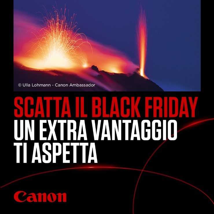 Black Friday Canon: immediate discount in cash