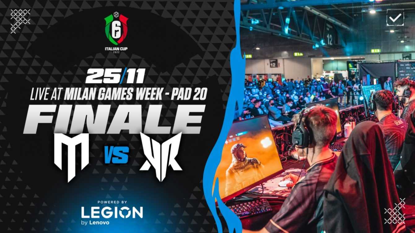 Milan Games Week & Cartoomics: also the final of the R6S Italian Cup