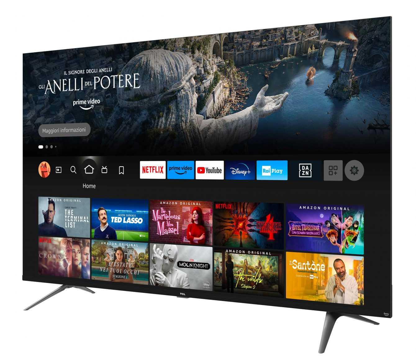 TCL: the new Smart TVs with integrated Fire TV arrive