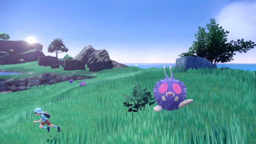 pokemon violet open world review