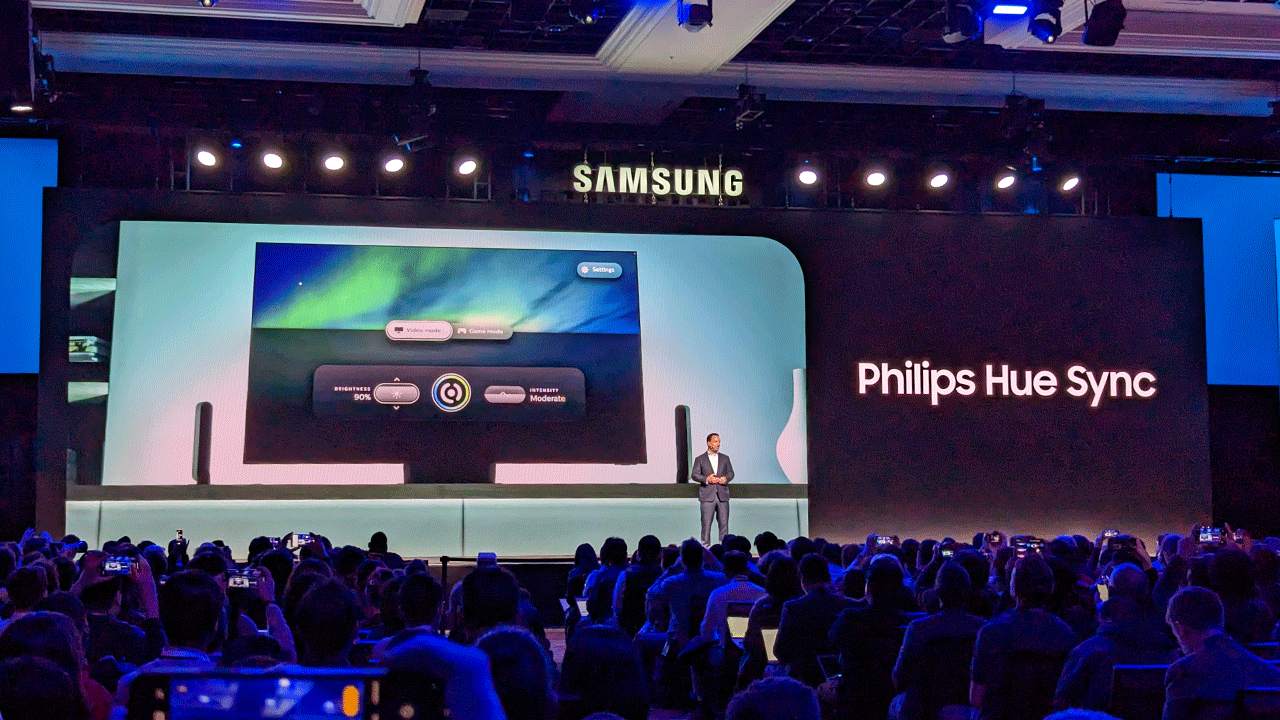 Samsung CES 2023 Philips Hue