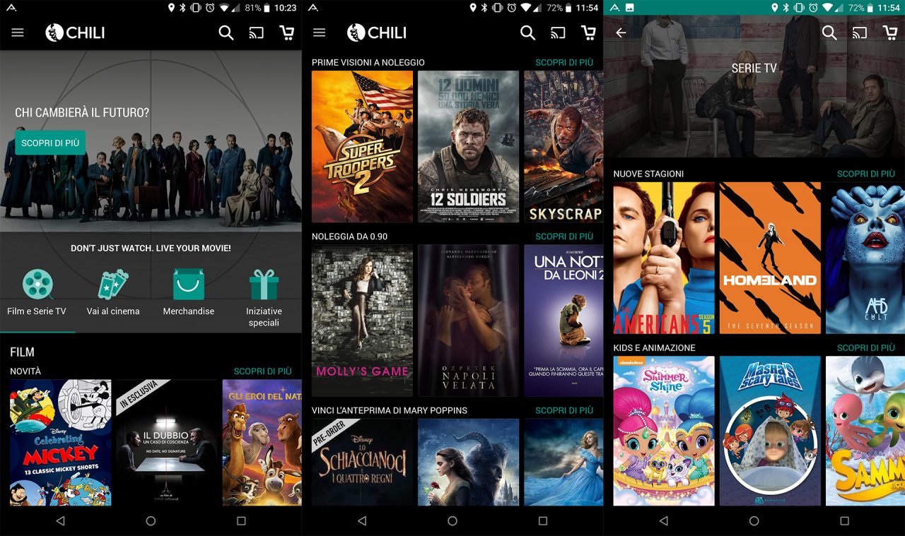 CHILI: new iOS App and news for smart TVs