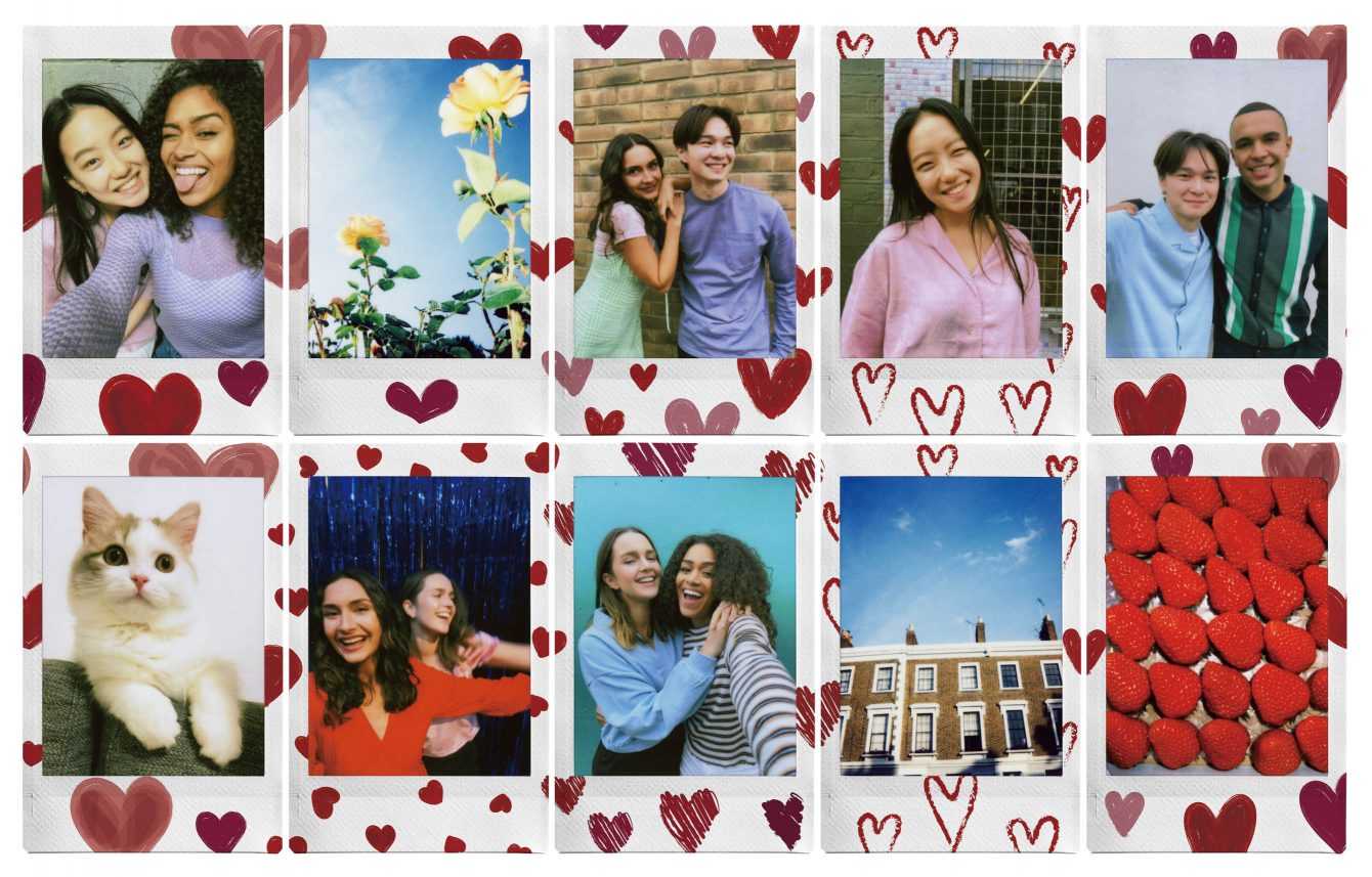 FUJIFILM: the new Instax mini film for Valentine's Day