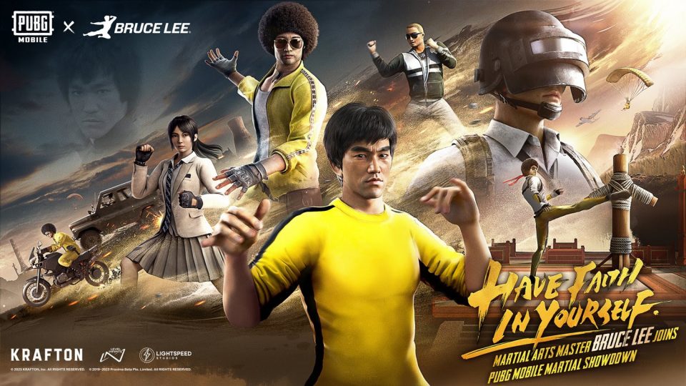 PUBG Mobile: martial arts master, Bruce Lee, joins the roster!