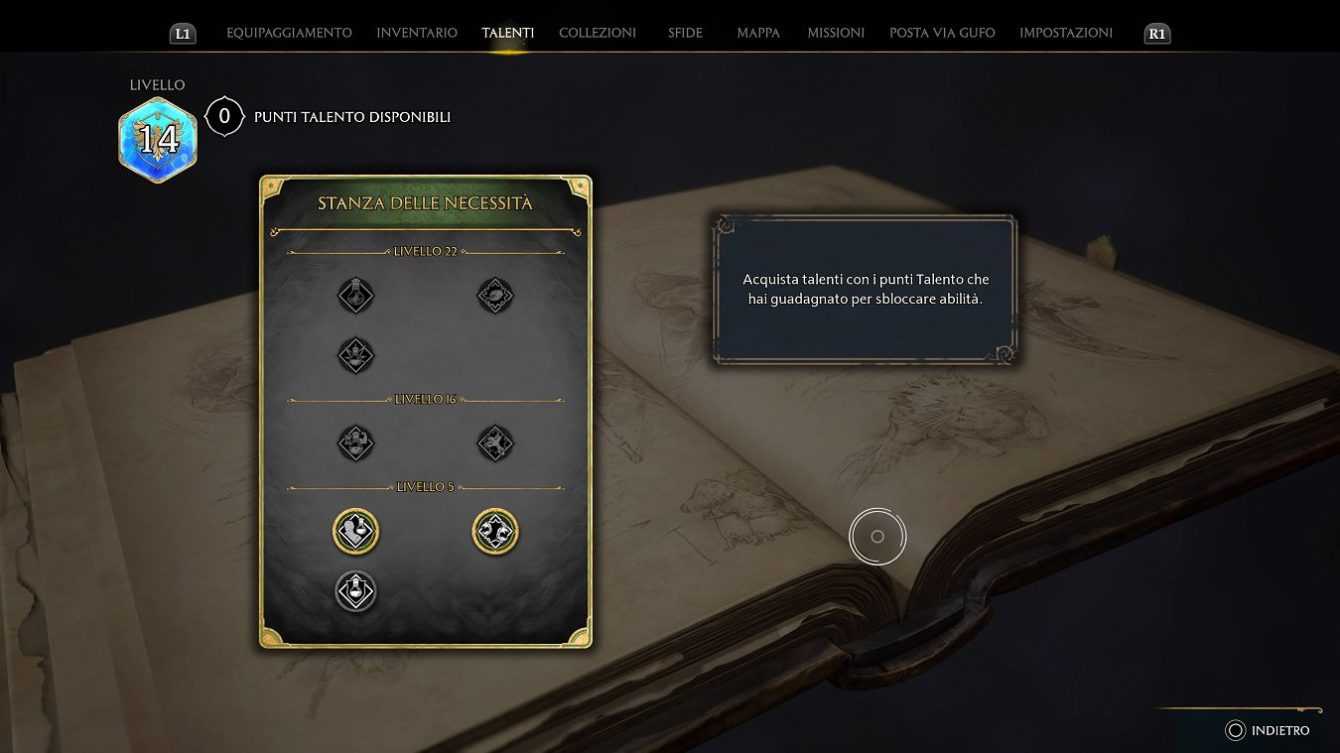 Hogwarts Legacy: the complete list of Talents