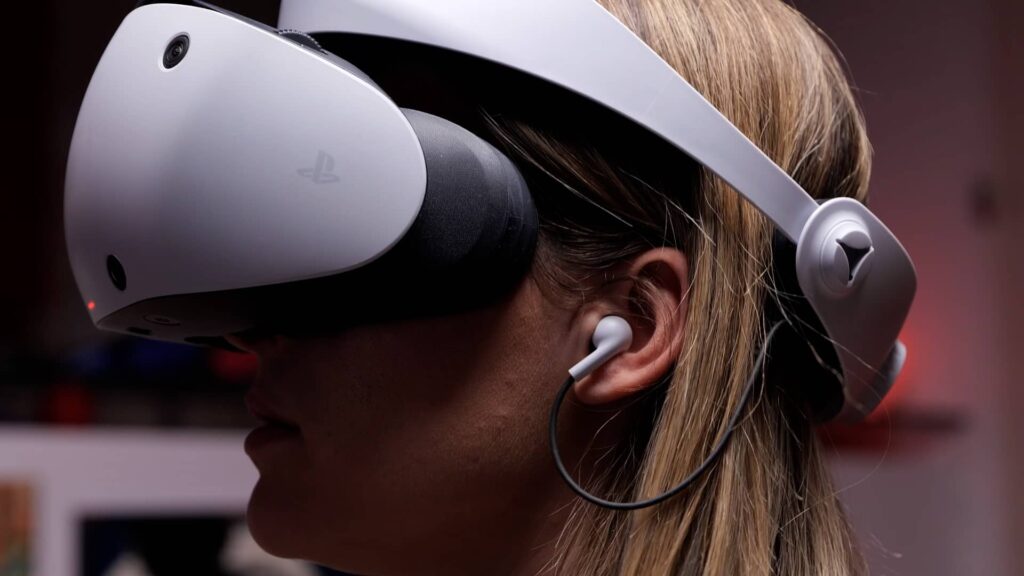 PlayStation VR 2 review worn