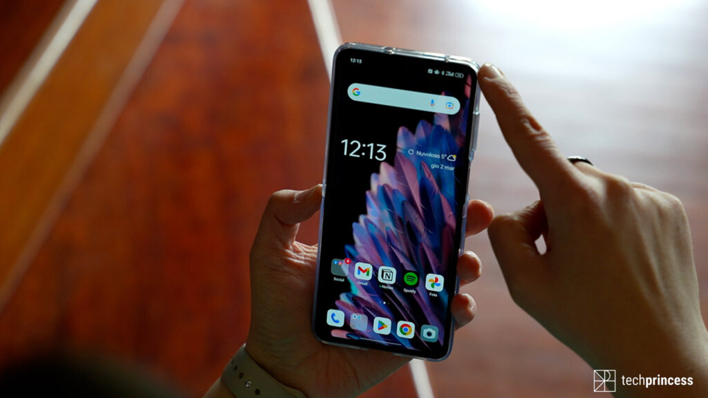 Oppo Find N2 Flip recensione display 2