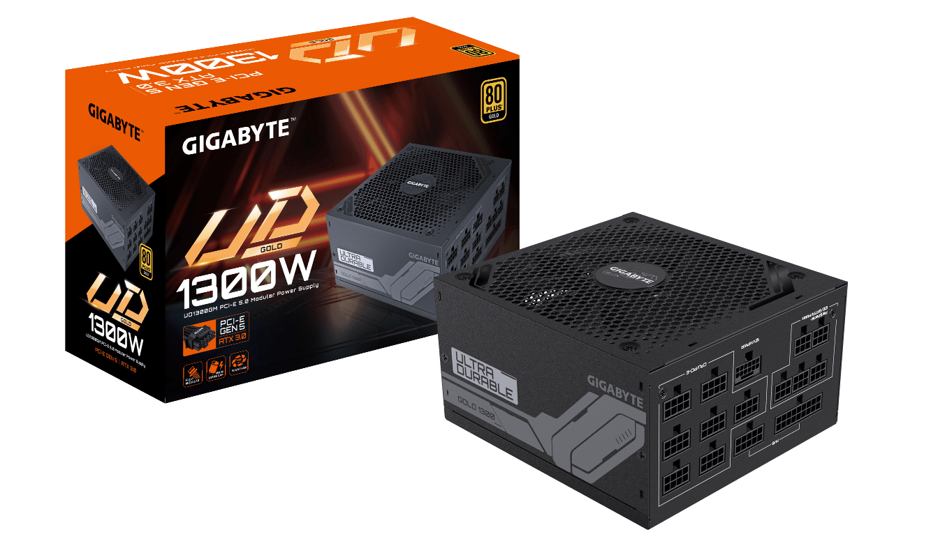GIGABYTE: The new UD1300GM PCIE 5.0 power supply arrives