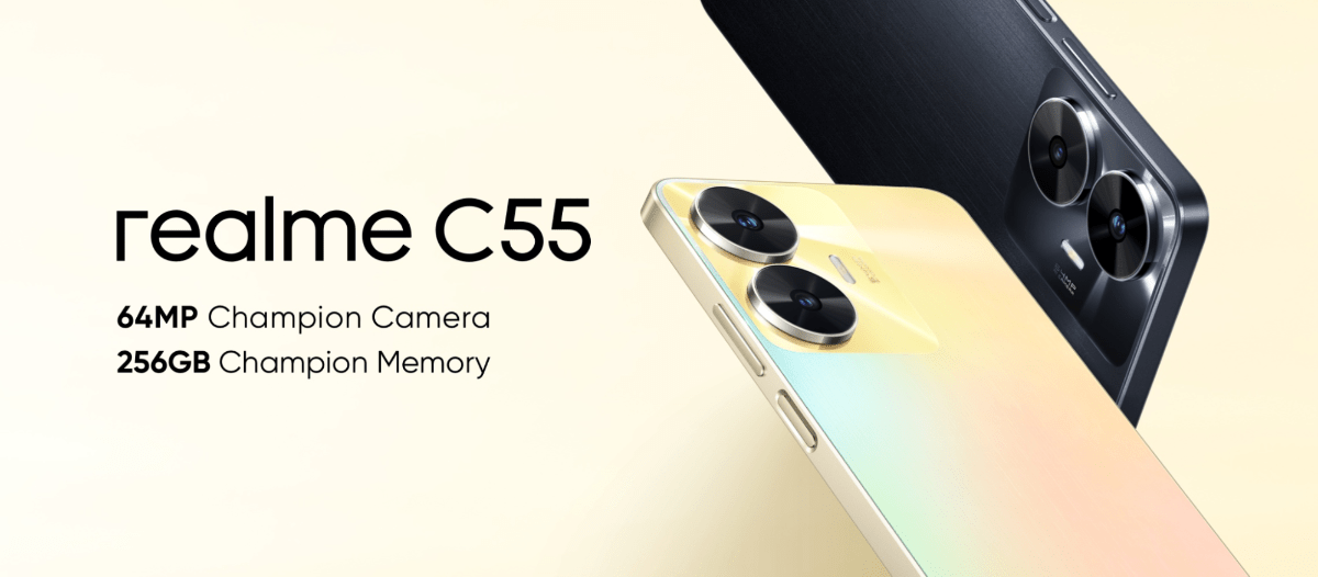 Realme C55: the main technical characteristics