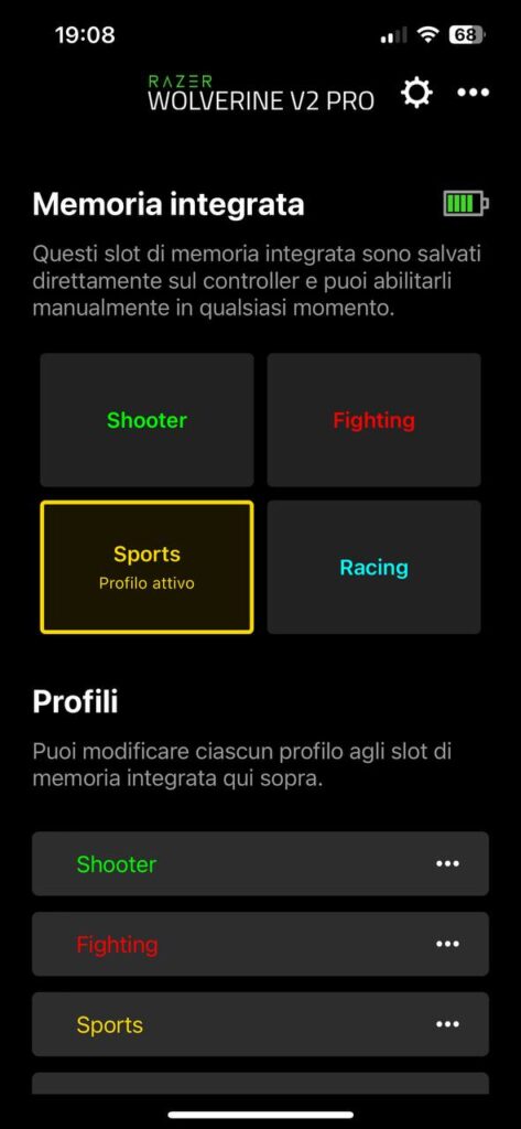 Razer Wolverine V2 Pro app 1