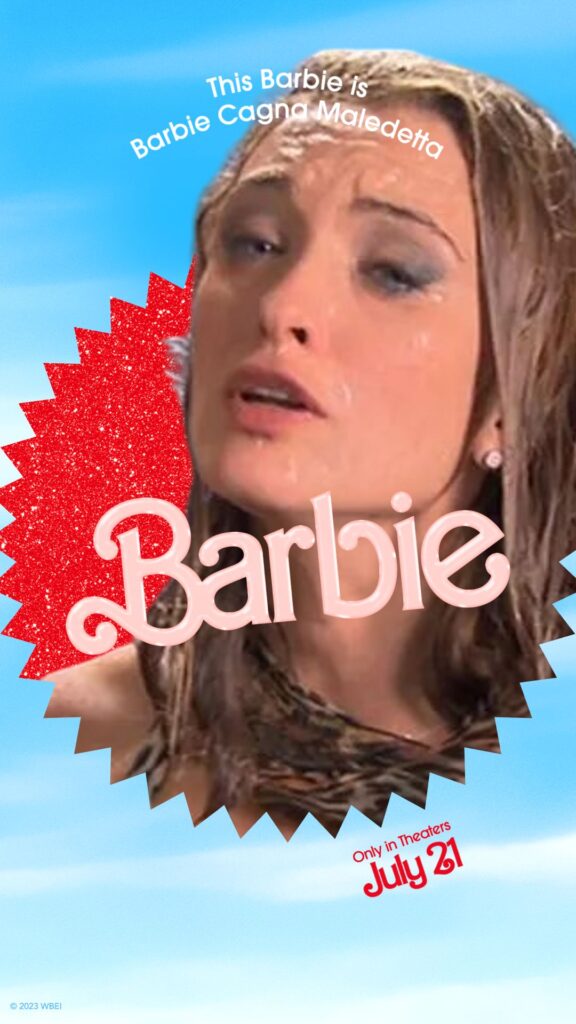 How To Make Your Own Barbie Selfie Movie Poster