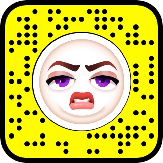 Disgust Lens Snapcode