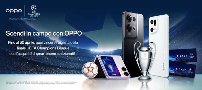 OPPO x UEFA: the Champions League final is up for grabs!