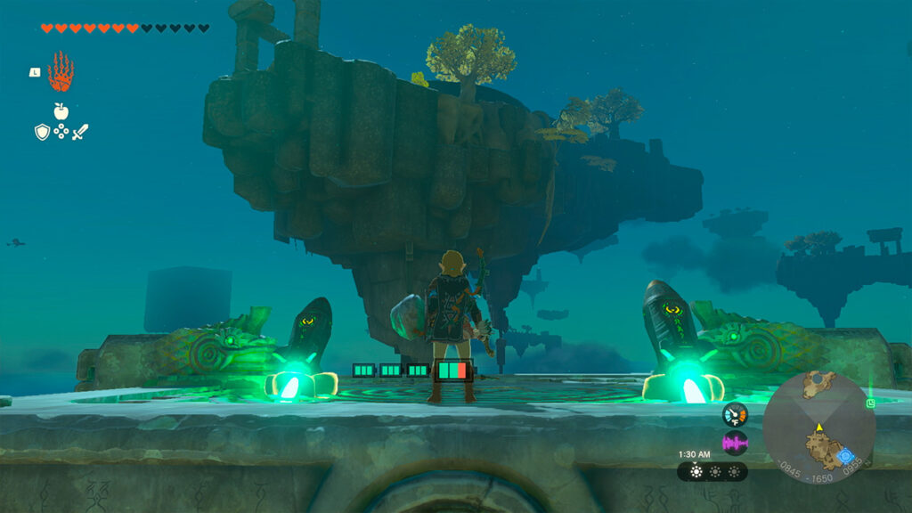 The Legend of Zelda Tears of the Kingdom ultramano compositor veicoli