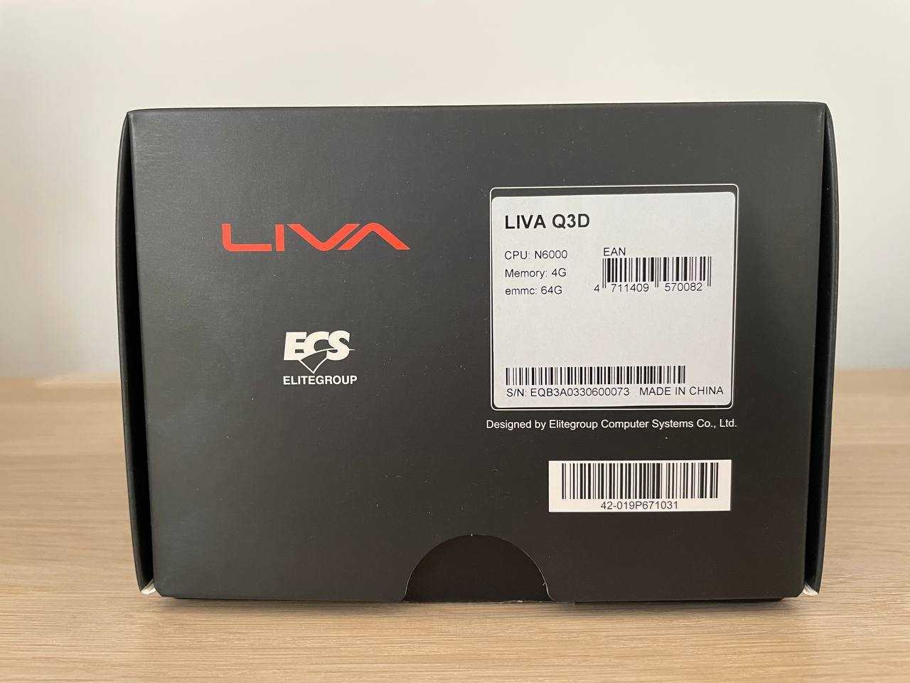 ECS LIVA Q3D review: an affordable MiniPC