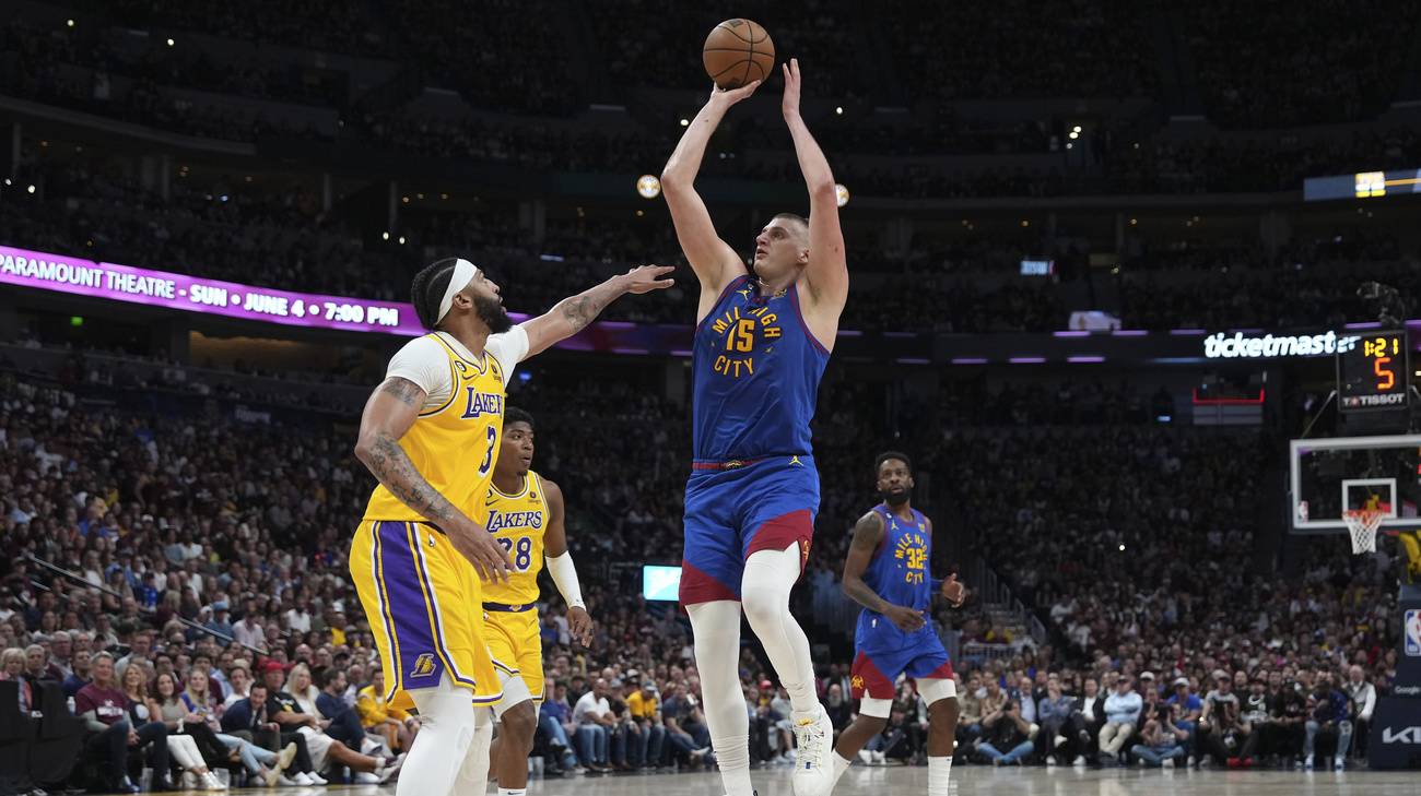 Game 2 Lakers-Nuggets: where to see it, live TV times and streaming