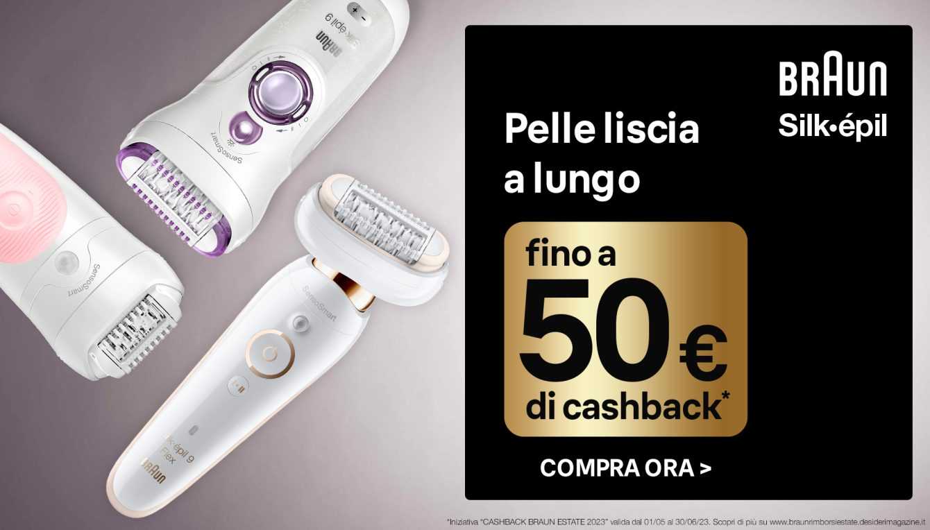 The Braun Cashback initiative is back on the best hair removal devices