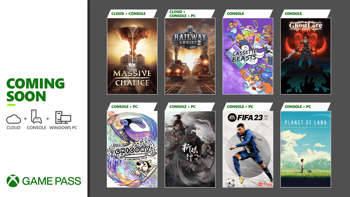 Xbox Game Pass: new upcoming titles announced