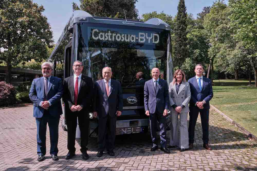 BYD and Castrosua launch the first jointly produced eBus, source press office