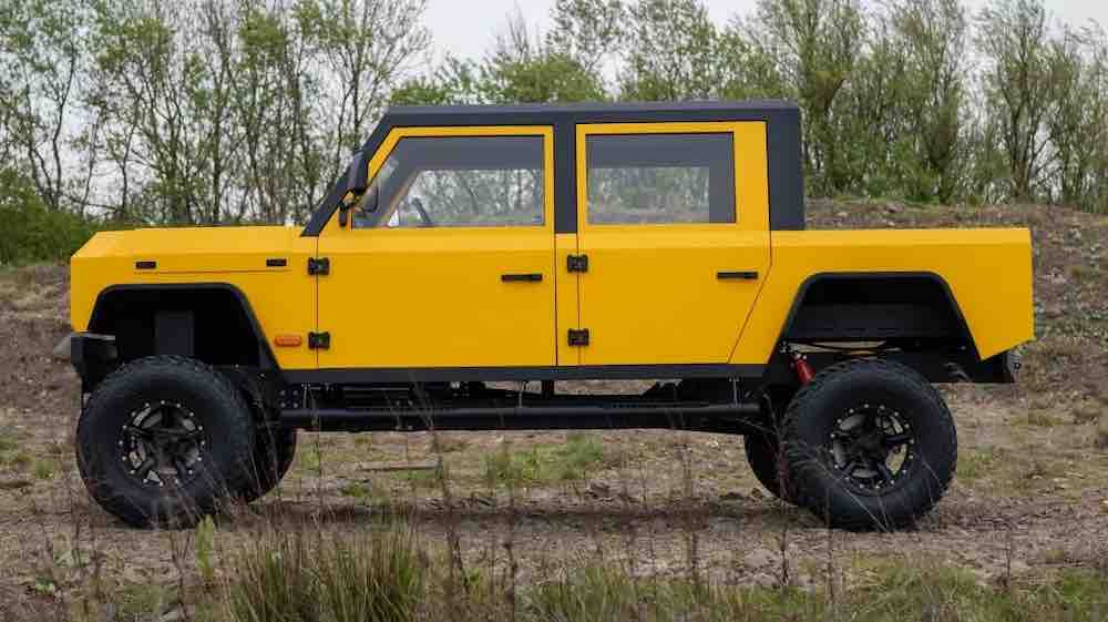 Munro Mk 1, the electric off-road pick up, source official website