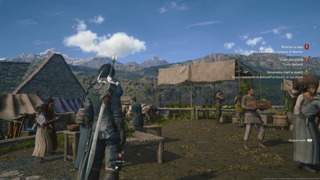 Final Fantasy XVI UI