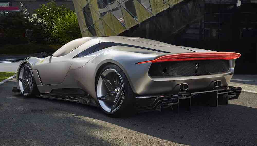 Ferrari KC23, the racing-style one-off with a dual soul, press office source