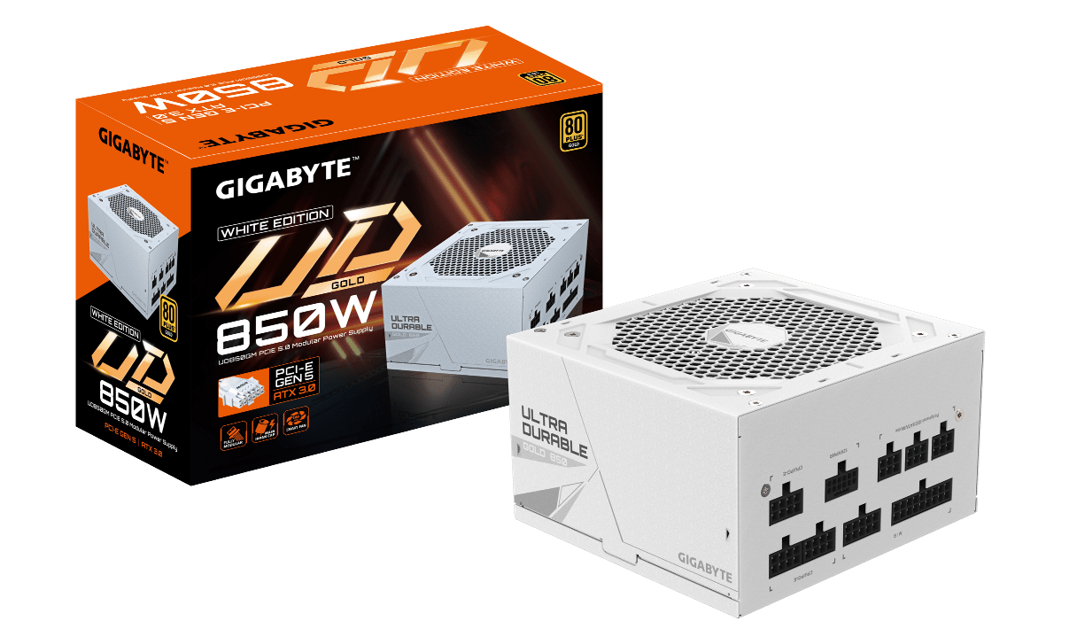 GIGABYTE has announced its new selection of Ultra Durable PCIe 5.0 power supplies