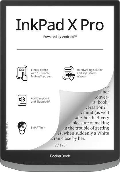The latest PocketBook is called InkPad X Pro