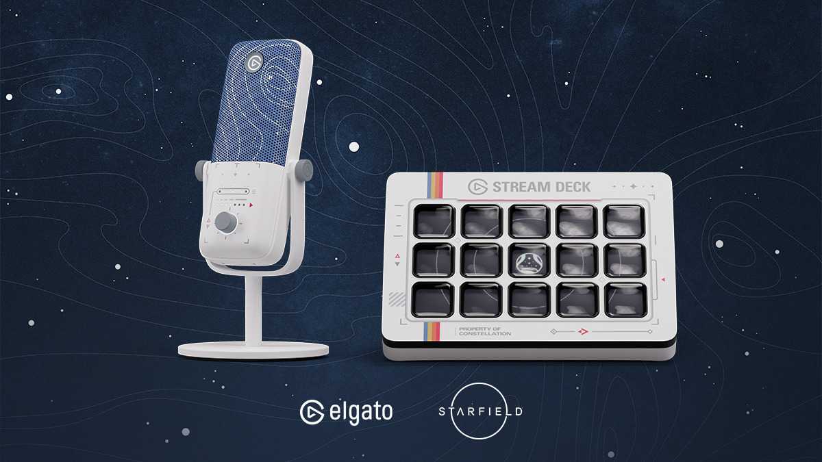 Bethesda Game Studios and Elgato: ready to launch the new Starfield-themed devices