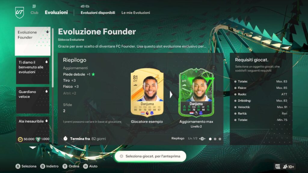 EA Sports FC 24 evolutions