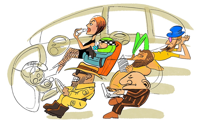 Fiat Multipla 6x6 new model