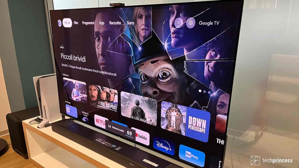 Sony Bravia XR A95L con Google TV 12 compressed