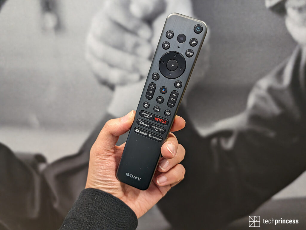 Sony Bravia XR A95L remote control test