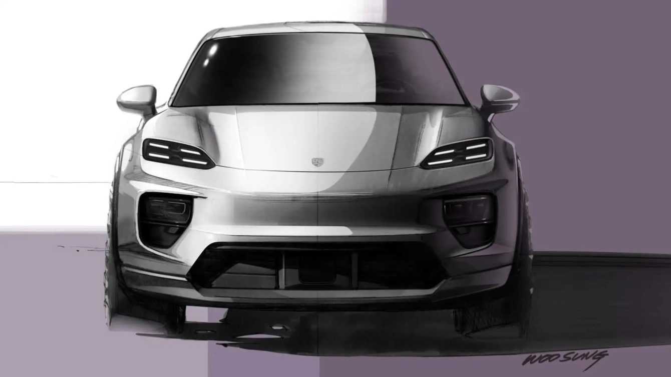 Porsche Macan: sketches of the new car released