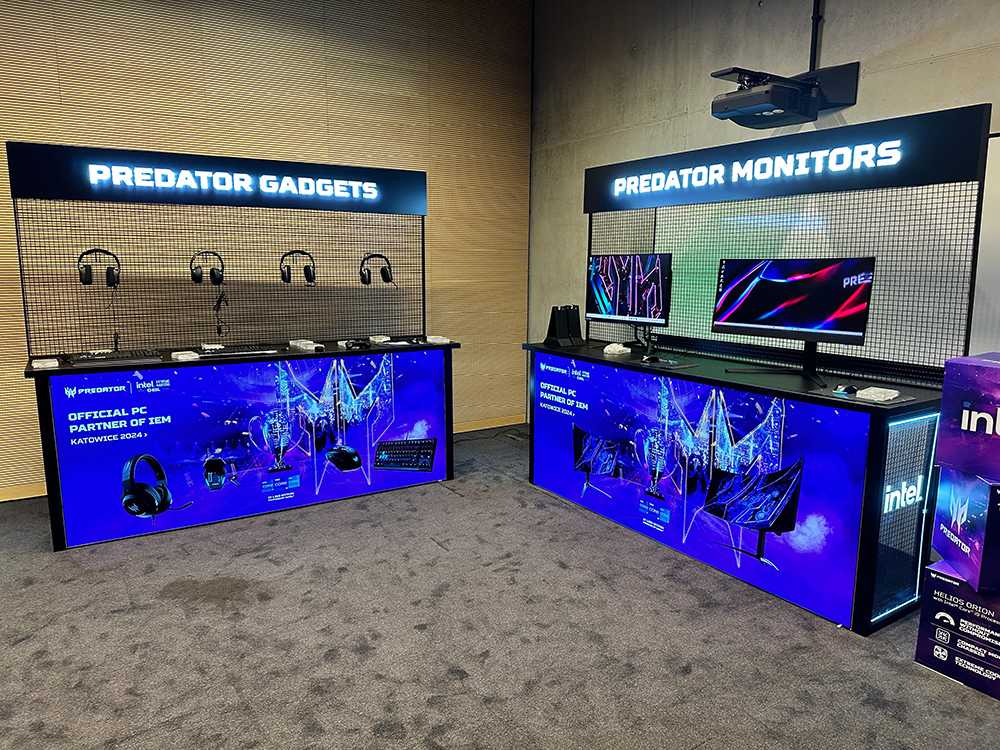 Acer Predator: new notebooks and monitors presented at Intel Extreme Masters