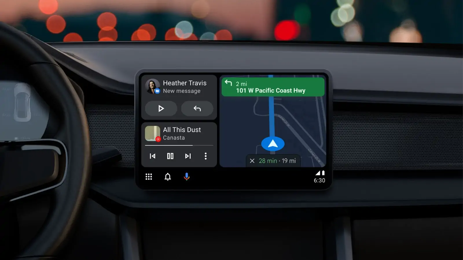 Android Auto 11.3: AI-based features arrive